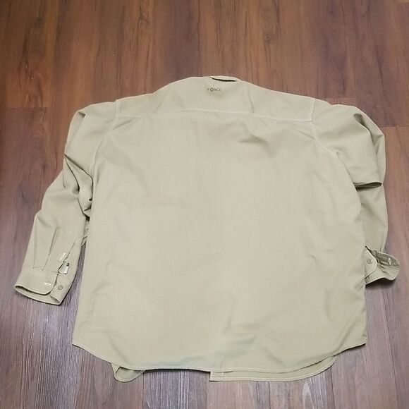 Carhartt® Men's FR Force Lightweight Button Down Size 4X tall - Picture 7 of 7